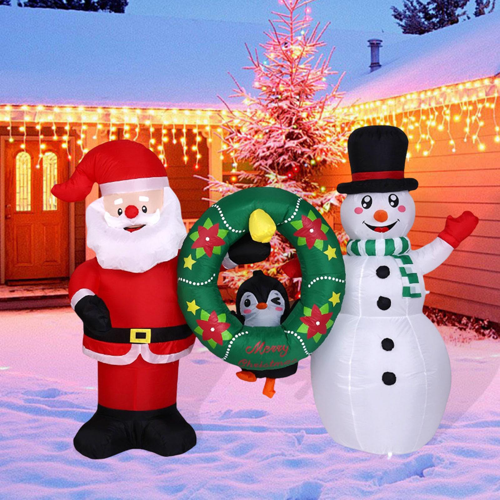 크리스마스 에어블로우 장식, 야외용, 조명 포함, 크리 - Christmas Lights Outdoor 리뷰 및 가격