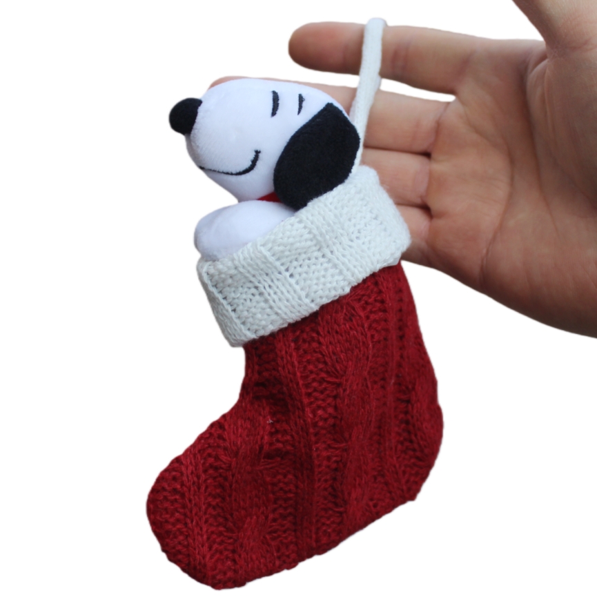 6피스 15CM 땅콩 크리스마스 스누피 크리스마스 양말 - Christmas Stocking Hanging 리뷰 및 가격