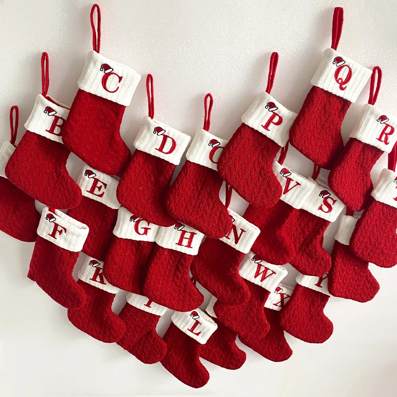 2025년 크리스마스 장식 데코레이션 레터 크리스마스  - Christmas Stocking Hanging 리뷰 및 가격
