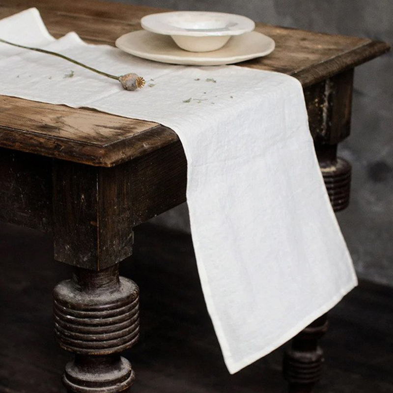 100% 린넨 스톤워싱 테이블 러너 맞춤형 고급 순색  - Christmas Table Runner 리뷰 및 가격