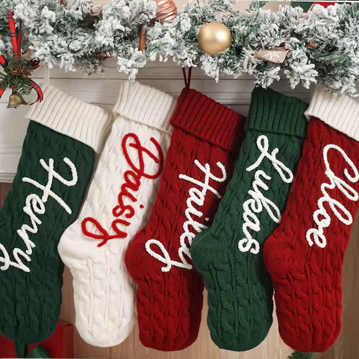 1PC 크리스마스 장식용 스타킹, 엘크/산타클로스/크리 - Christmas Stocking Hanging 리뷰 및 가격