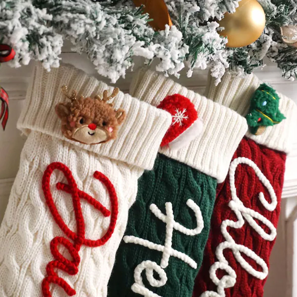 1PC 크리스마스 장식용 스타킹, 엘크/산타클로스/크리 - Christmas Stocking Hanging 리뷰 및 가격